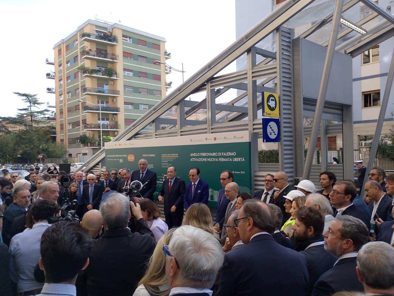 Inaugurazione della nuova fermata Libertà di Palermo-8